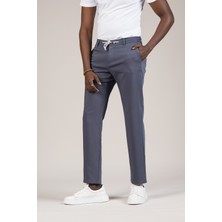Akçaylar Regular Fit Beli Iplikli ve Lastikli Likralı Pamuklu Yazlık Jogger Pantolon