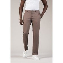 Akçaylar Regular Fit Pamuklu Büyük Beden Yazlık Chino Pantolon
