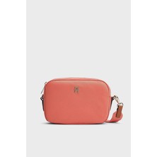 Tommy Hilfiger Logolu Çıkarılabilir Askılı Mini Çanta Bayan Çanta AW0AW17704 Tj8
