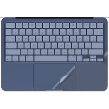 ECR MOBILE Macbook Neo 13 Inç ile Uyumlu Mat Parmak Izi Bırakmayan Touchpad Koruyucu 2 Adet