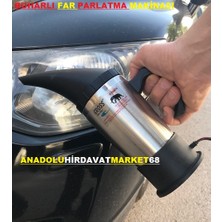Gross 12VOLT Buharlı Far Parlatma Makinası Araç Termosu Termos