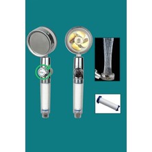 Thentech Filtreli Basınçlı Duş Başlığı Pervaneli Duş Başlığı
