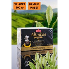 Çaykur Altınbaş Klasik Demlik Poşet 200 gr Siyah Çay İçeren 80 Adet Türkiye Menşeli