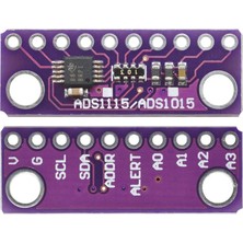 Zerzembe Arduino Için 12 Bit I2C 4 Kanallı ADS1115/ADS101 5 Modüllü Adc Geliştirme Kartı (2 Adet)