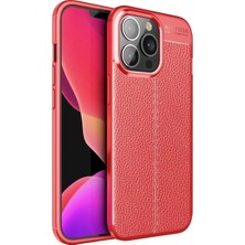 Senka Newface Iphone 13 Pro Kılıf Auto Focus Kapak - Kırmızı