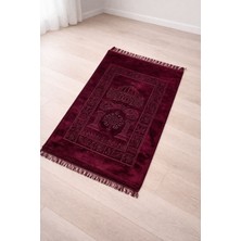 inağ Kalın Kadife Peluş Kaydırmaz Taban Seccade