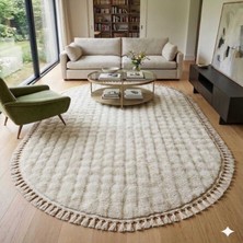 Altun Carpet Modern Kırem Babıl Post Pelüş Kaymaz Taban 13MLHAVYUKSEKLİĞİ Var 2.2 Kalınlık Var