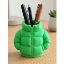 Polinet Şişme Mont Kalemlik Yeşil