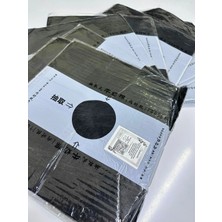 Mutkin Siyah Renk Süt Kağıt Pelur Kağıdı Çiçek Aranjmanı Hediye SÜSLEME28*28 Pakette 36 Adet