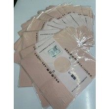 Mutkin Somon Renk Süt Kağıdı Pelur Süsleme Buket Sarma Kağıt 28*28 Pakette 36 Adet