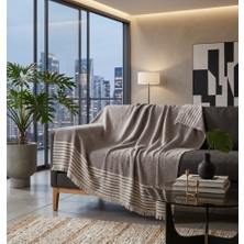 180×210 cm Pamuklu Lüks Koltuk Örtüsü – Kaymaz, Yıkanabilir, Şık Koruyucu Örtü