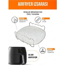 Orvila Airfryer Izgara Teli Süzgeçli | Fritöz Metal Aksesuarı Xxl
