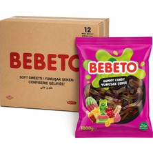 Bebeto Jelibon 12’li Paket 1 kg Solucan Kola