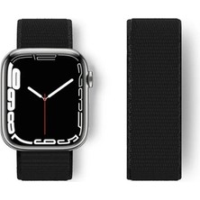 Senka Watch 38MM Hasırlı Cırtcırtlı Kordon (Saat Değildir) - Siyah