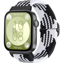 Senka Huawei Fit 4 Kordon (Saat Değildir) - Siyah-Beyaz