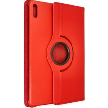 Senka Huawei Matepad Air 11.5 Kılıf 360 Tablet Deri Kılıf - Kırmızı