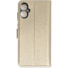 Senka Newface Tecno Spark 9 Pro Trend S Plus Kapaklı Kılıf - Gold