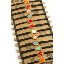 LTG Nova Yonca Makrome Örgülü Bileklik