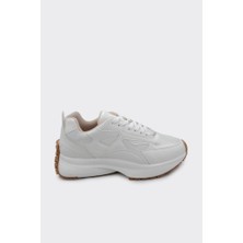 Derinet Günlük Bağcıklı Kadın Sneaker