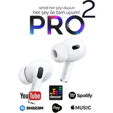 Gunkes Bluetooth Kulaklık Air Pro 2 Anc-Enc Özellikli Ios Android Uyumlu Kablosuz
