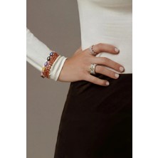 La Nuit London Jewels Dual Halo Emerald Yüzük