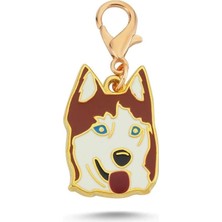 Dali's Husky Kızıl Beyaz Mineli Tasma Aksesuarı
