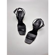 De Scario De Scarıo 1510 Sıyah Cılt Kadın  Ayakkabı