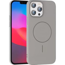 Senka Joko Iphone 15 Pro Max Broş Magsafe Kapak - Titan Gri