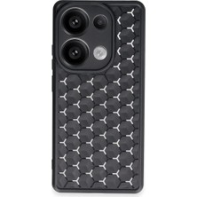 Senka Note 13 Pro 4g Kılıf Petek Kapak - Siyah