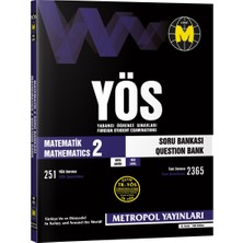 TR-YÖS MATEMATİK-2 SORU BANKASI (ORTA SEVİYE)