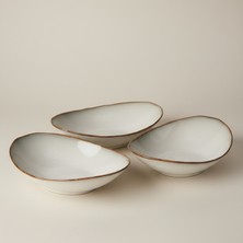 Jumbo Efes Kayık Meze Tabağı 15 cm | Şık Sunum Tabağı, Kahvaltılık & Meze Servis Tabağı, Modern Sofra Ürünü