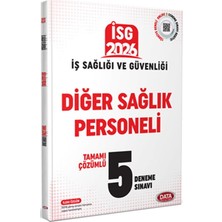 Data Yayınları 2026 Iş Sağlığı Güvenliği Diğer Sağlık Personeli Çözümlü 5 Deneme Sınavı