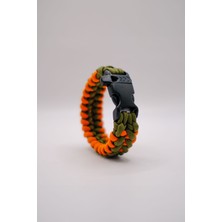 Survival Paracord Bileklik Pusulalı ve Kesici Uçlu Outdoor Bileklik | Tanto Bushcraft