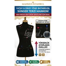 Manken İstanbul 38 Beden Hem Prova - Hem Ürün Sergileme - Hem Fotoğraf Çekimi Için Iğne Batan Terzi Mankeni