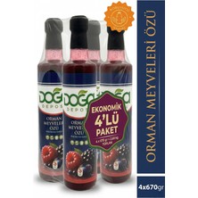 Doğa Deposu Orman Meyveleri Özü 4’lü Paket – Doğal Katkısız Içerik Avantaj Seti