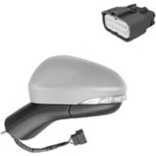 Otoco Ford Mondeo Dış Dikiz Aynası Elektrikli Isıtmalı Sinyalli 6 Pin Astarlı Sol 2014- DS7317E715EE