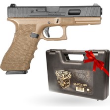 Delta Armory Airsoft G17 Tabanca P02 Tan *çanta Hediyeli DA-P02-TAN