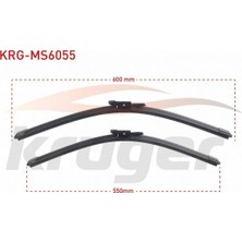 Otoco Volvo S60 I / S80 I / V70 Iı / XC70 I / XC90 I / XC90 Iı Araç Bazlı Silecek Seti 600-550MM 30655210