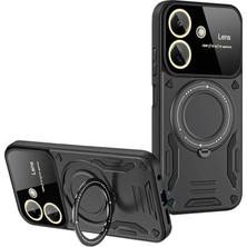 Senka 13C Kılıf Joy Lens Standlı Kapak - Siyah