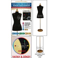 Manken İstanbul 42 Beden Hem Prova - Hem Ürün Sergileme - Hem Fotoğraf Çekimi Için Iğne Batan Terzi Mankeni