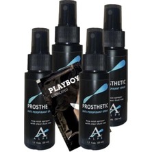 Özssay Prosthetic 4 Tane Kokusuna Sprey Antiperspirant Spray 50 ml + Yanında Jel 50 ml