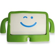 Senka Newface Samsung Galaxy T500 Tab A7 10.4 Kılıf Karakter Tablet Silikon - Yeşil