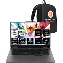Lenovo Loq 17IRX10 i5 13450HX RTX 5050 8GB 96GB RAM 4TB SSD 17.3" FHD 165Hz Win11 Pro 83JH0069TRP462 Gaming Laptop + Per4 Çanta