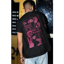 Sevbano The Weeknd Rapper Şarkıcı Sırt Baskılı Unisex Oversize Tişört