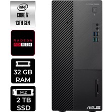 Asus Expertcenter D500ME i7 13700 32GB RAM 2TB SSD Win11 Pro D500000I713700P387 Masaüstü Bilgisayar + Per4 USB