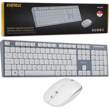 Prativas Everest KM-6063 Q Multimedya Kablosuz Klavye - Mouse Set