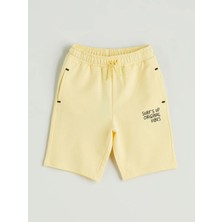 Lc Waikiki Yeni Sezon Rahat Kalıp Beli Lastikli Erkek Çocuk Şort