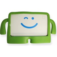 Senka Newface Samsung Galaxy T510 Tab A 10.1 Kılıf Karakter Tablet Silikon - Yeşil