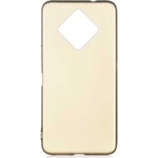 The Gencoo Infinix Zero 8 Kılıf Tgco Premier Silikon Kapak-Gold