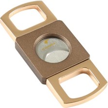 Cohiba Kahverengi Gold Metal Puro Makası Kesici